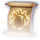Scroll of Flaming Sphere icon