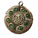 Viridian Amber Medallion +1