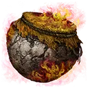 Hefty Frenzied Flame Pot