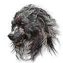 Black Wolf Mask