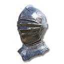 Silver Grooved Helm