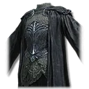 Blue Silver Mail Armor