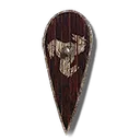 Horse Crest Wooden Shield