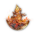 Flame-Shrouding Cracked Tear