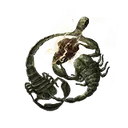 Lightning Scorpion Charm