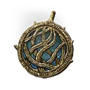 Cerulean Seed Talisman