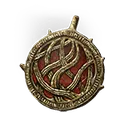 Crimson Seed Talisman