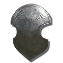 Silver Grooved Shield