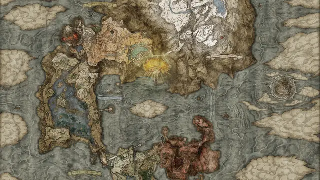 Elden Ring map: The Lands Between
