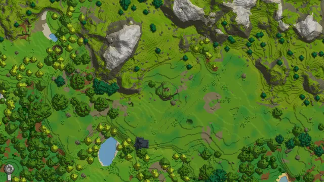 Hytale seed 12345: the area around spawn