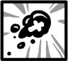 Ranged Attack / Heal icon