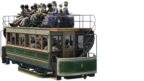 Double Deck Car art
