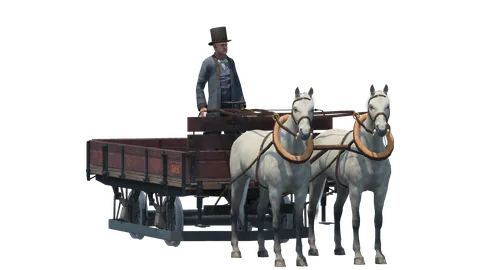 Horse Tram art