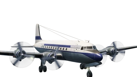 Douglas DC-4 art
