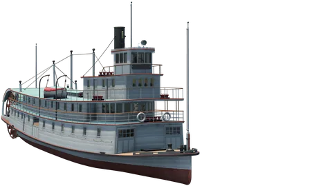 Sternwheeler art