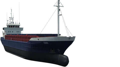 Tora Coaster Ship art