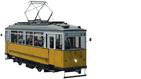 Gotha T1 Motor Car art